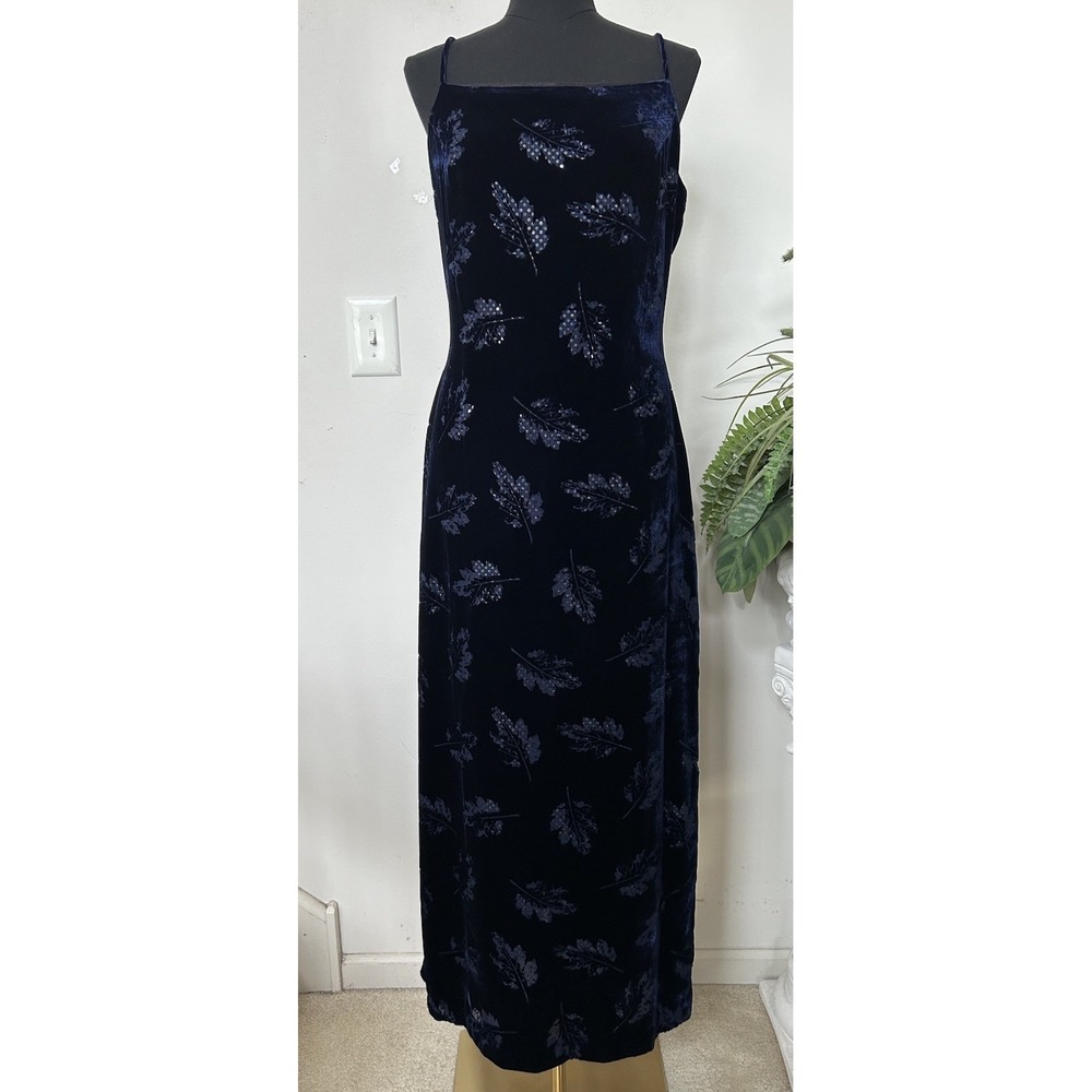 Vintage‎ Reggio Womens Floral Silk Maxi Dress Size S Y2K Whimsigoth Fairy Grunge